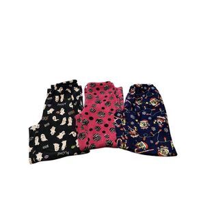 Lot 3 Womens Pajama Bottoms Size Small